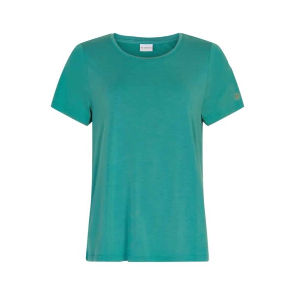 IN FRONT - T-shirts med broderet hjerte