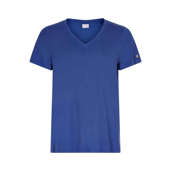 IN FRONT - T-shirts med broderet hjerte