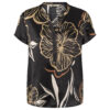 PBO1008N - 845 Black print - Extra 1 PBO - Silkebluse