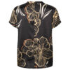 PBO1008N - 845 Black print - Extra 2 PBO - Silkebluse