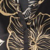 PBO1008N - 845 Black print - Extra 3 PBO - Silkebluse