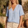 2965 - Blue - Extra 3 PREPAIR - Skjortebluse