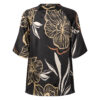 PBO1766 - 845 Black print - Extra 2 PBO - Skjorte