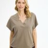 IN FRONT - Bluse