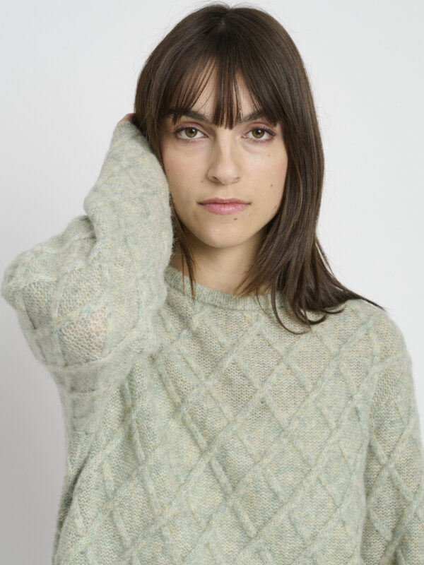 l5257.6737 3451 light green melange extra 4
